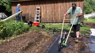 Planting Late Summer Beans Hoss Dibbler [upl. by Aihsyt]