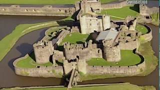 Castle Caernarfon Conwy Harlech and Caerphilly [upl. by Lupe]