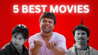 Top 5 Movies of Rajpal Yadav Ever  rajpalyadav rajpal film [upl. by Jennica949]