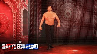 The Great Khali returns to assist Jinder Mahal in his Punjabi Prison Match WWE Battleground 2017 [upl. by Peppie]