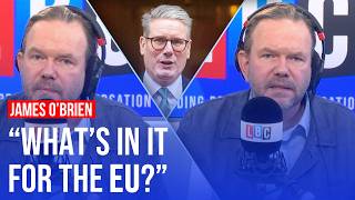 Brexit When will the UK realise it failed  James OBrien on LBC [upl. by Ahtis408]