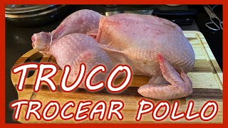 🔴 Cómo CORTAR un POLLO ENTERO 🍗 PASO a PASO  TRUCO [upl. by Candie]