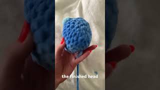 crocheting a dragon with extra yarn🧶🐉shorts crochet viralvideo youtubeshorts [upl. by Eatnoj]