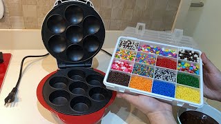 COLOQUEI UMA PALETA CHEIA DE GRANULADOS COLORIDOS NA MÁQUINA DE CUPCAKE E OLHA O QUE VIROU [upl. by Ahselyt]