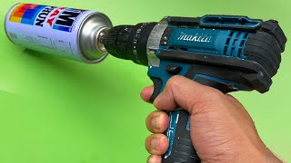 Amazing Wood Tool Simple Way to Make Drill Powered Paint Can Shaker [upl. by Dhaf]