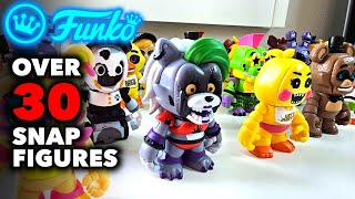 30 FIVE NIGHTS AT FREDDYS FUNKO SNAP FIGURE COLLECTION  2024 Complete FNAF Collection [upl. by Ttelrahc]