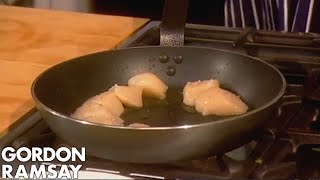 Cooking Perfect Scallops  Gordon Ramsay [upl. by Leay552]