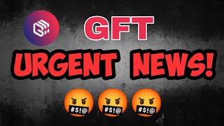 GFT Coin C News Today GIFTO GFT Price Prediction Today [upl. by Euqnimod]