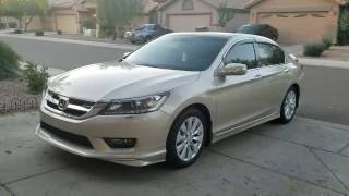 2015 Honda Accord V6 EXL with Navigation Upgrades [upl. by Yllom]