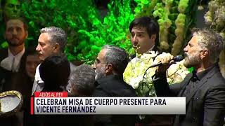 Volver volver Alejandro Fernández le canta a su padre  Viva Vicente Para Siempre [upl. by Oaoj]