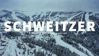 ❄SCHWEITZER❄  Idahos Largest Ski Resort [upl. by Philips]