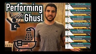 How To Do Ghusl  How To Perform Ghusl [upl. by Magee]