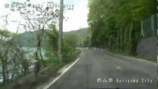 【車載動画】 猪苗代湖 レイクサイドドライブ Lake Inawashiro driving [upl. by Eehtomit]