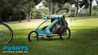 PUSHYS REVIEW Croozer Plus Trailer Review [upl. by Graves889]