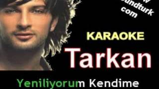 Tarkan  Arada Bir karaoke [upl. by Ssyla]