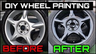 Easy Alloy Wheel refurb  DIY Painting [upl. by Kari2]