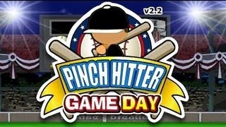 Pinch Hitter Game Day  Flash game baseball Gameplay by Magicolo [upl. by Nyraa806]