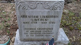 long run cemetery and the grave of Captain Abraham Lincoln grandfather of President Lincoln [upl. by Lilah645]