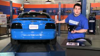 Mustang Smoked Tail Light Covers 9498 All Review [upl. by Grae]