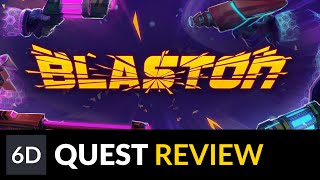 Blaston  Oculus Quest Game Review [upl. by Nacnud]