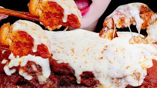 ASMR HASH BROWN LASAGNA MUKBANG EATING SOUND NO TALKING [upl. by Chu506]