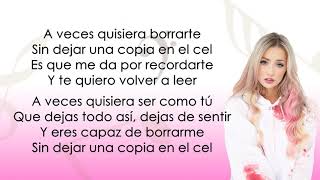 Katie Angel  Copia de Seguridad LetraLyrics [upl. by Zolnay]