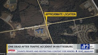 One killed in crash at Hattiesburg intersection [upl. by Tortosa535]