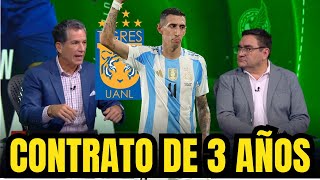 ¡FIDEO auriazul Di MARÍA sorprende y firma con TIGRES NOTICIAS DEL TIGRES HOY [upl. by Blodgett436]