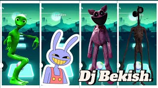 DJ BekiSH Megamix 🆚Alien Dance🆚Poppy Playtime 🆚 Siren Head🎶Tiles Hop EDM Rush Circus Turning Red [upl. by Bette]