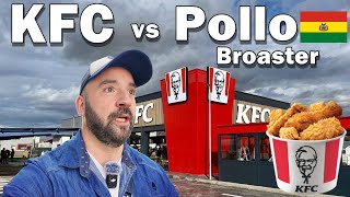 KFC vs Pollo Frito Boliviano en Liniers 🇧🇴 [upl. by Balkin]