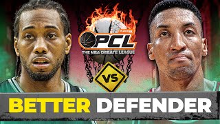 Kawhi Leonard vs Scottie Pippen Whos the BETTER Defender  PCL  PIRATE vs MTELL [upl. by Carmelle]