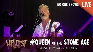 Queens of the Stone Age  quotNO ONE KNOWSquot Live  Hellfest 2024  Clisson France  June 30 [upl. by Merrell]