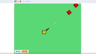 How to make a Scrolling Shooter Game in Scratch  Scratch Tutorial [upl. by Maleen]