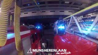 Brandweer prio1 uitruk schoorsteenbrand Rhoon [upl. by Alaek]