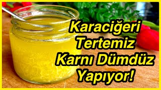 Karaciğeri Tertemiz Karnı Dümdüz Yapan Şişkinlik Giderici Şifa Kürü [upl. by Duthie]