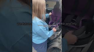 evenflobaby Gold Revolve360 slim 2in1 Rotational Car Seat wSensorSafe review and demo iykyk [upl. by Nafets]