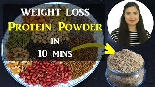 Homemade HIGH PROTEIN Powder  Ultimate Weight Loss Protein Powder Recipe  DIY Vegetarian Protein [upl. by Foy]