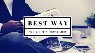 Best way to greet a customer Furniture [upl. by Lavona]