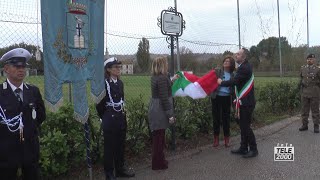 Mondavio intitolato un piazzale ai Caduti di Nassiriya [upl. by Garate]