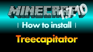 How to install Treecapitator Mod 1710 for Minecraft 1710 with download link [upl. by Lenoel714]