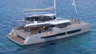 Fountaine Pajot 80 Catamaran 2023  The Biggest Catamaran Fountaine Pajot Ever Made [upl. by Tnerual]