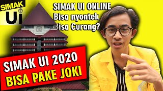 UPDATE INFO SIMAK UI 2020 TERBARU Simak UI Online Bisa Curang  Calon Mahasiswa Baru Wajib Tau [upl. by Ultann196]