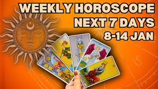 ✳साप्ताहिक राशिफल✳814 JAN NEXT 7 DAYS PREDICTIONSWEEKLY HOROSCOPE All Signs [upl. by Darci]