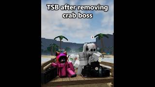 annoying crab boss tsb roblox tsb thestrongestbattlegrounds [upl. by Anielram486]