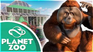 NY ZOOINDGANG OG HABITAT I ÉN BYGNING  Dansk Planet Zoo 15 [upl. by Nylareg]