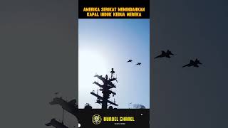 Amerika Serikat memindahkan kapal induk kedua mereka military senjatamiliter [upl. by Enelloc]