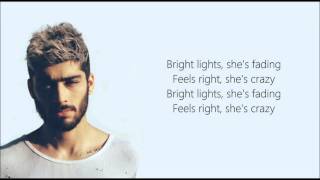 ZAYN  She Lyrics [upl. by Seyah]