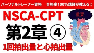 【NSCACPT】1回拍出量と心拍出量について合格解説！ [upl. by Acebber595]