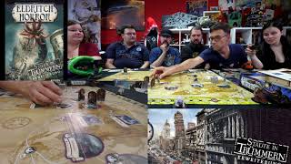 Eldritch Horror Städte im Trümmern  Live Lets Play vom Patreontreffen [upl. by Barna]