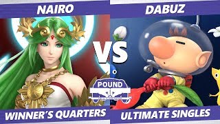 Pound 2019 SSBU  NRG Nairo Palutena VS Liquid Dabuz Olimar Smash Ultimate Winners Quarters [upl. by Innes]